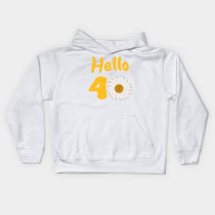 40th Birthday Kids Hoodie